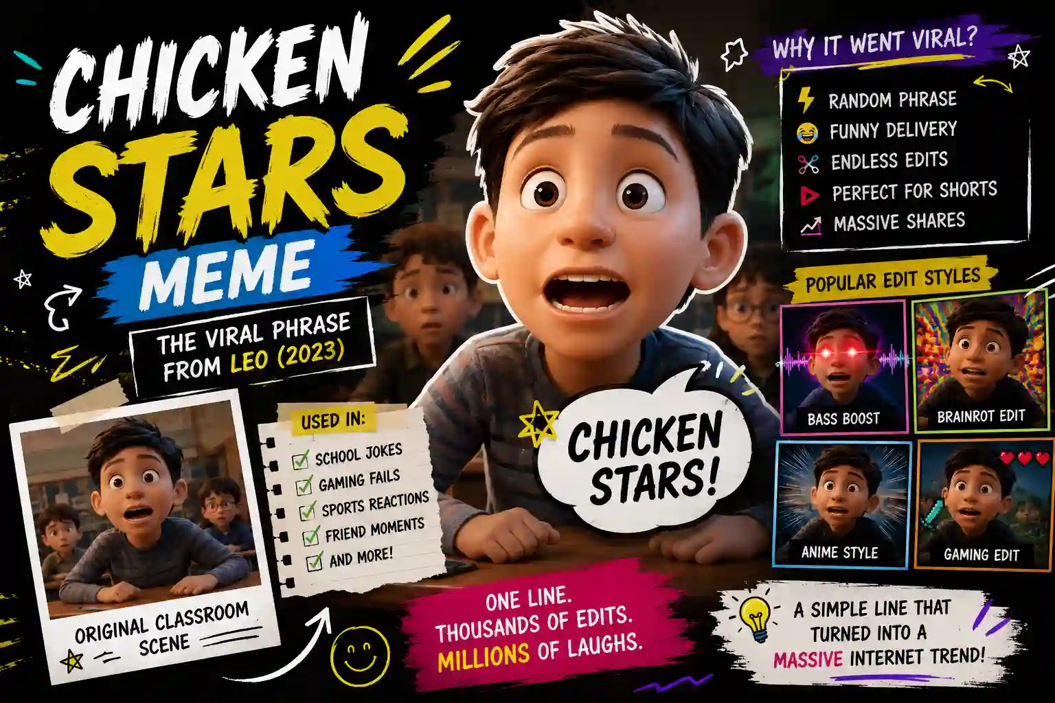 Chicken Stars Meme